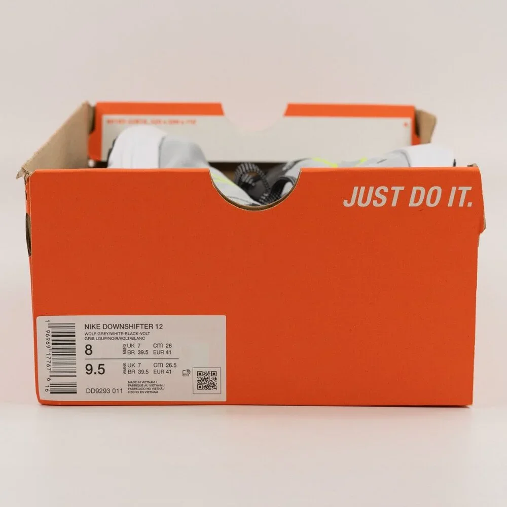 Nike Downshifter 12 'Wolf Grey Volt' DD9293-011 Running size 7 - 12